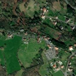 Vue satellite de Fontaine de Saint-Roch à Decazeville