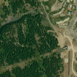 Vue satellite de Aire de camping-car à Crévoux à Crévoux