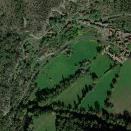 Vue satellite de Camping le Célé à Espédaillac