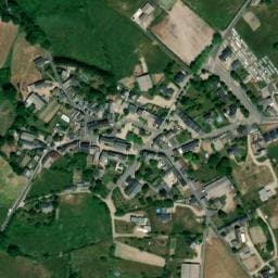 Vue satellite de Aire de camping-car municipale de Campuac à Golinhac