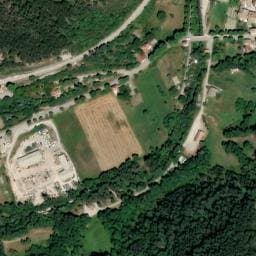 Vue satellite de Camping municipal le Moulin à Lesches-en-Diois