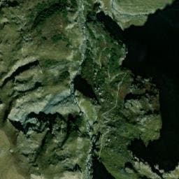 Vue satellite de Source de Barricate à Saint-Paul-sur-Ubaye