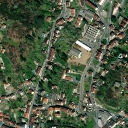 Vue satellite de Fontaine de Decazeville à Decazeville