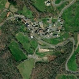 Vue satellite de Fontaine de Noailhac à Conques-en-Rouergue