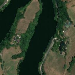 Vue satellite de Camping La Cavalerie à Estaing