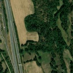 Vue satellite de Aire de La Bête du Gévaudan à Saint-Léger-de-Peyre