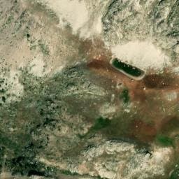 Vue satellite de Cabane du berger de Chillol à Saint-Paul-sur-Ubaye