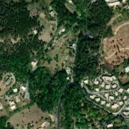 Vue satellite de Les Tourelles à Saint-Sauveur
