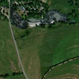 Vue satellite de l'Étang du Camp à Saint-Félix-de-Lunel