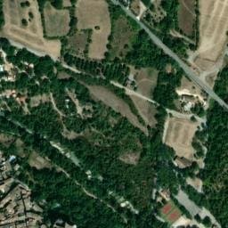 Vue satellite de Le Camping du Théâtre à Saint-Thomé