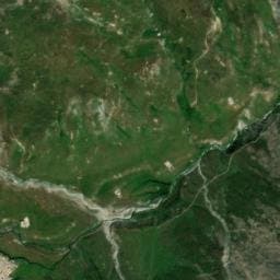 Vue satellite de Granges de l'Autaret à Saint-Paul-sur-Ubaye