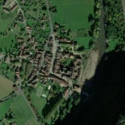 Vue satellite de Toilettes de la place du village à Marcilhac-sur-Célé