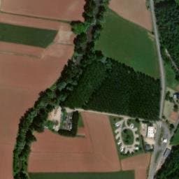 Vue satellite de Aire de Saint-Cyprien-sur-Dourdou "La Citarelle" à Nauviale