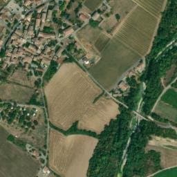 Vue satellite de Le Bardou à Saint-Germain