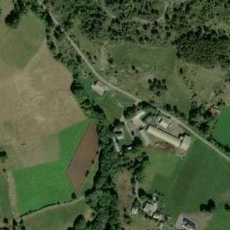 Vue satellite de Les Blanchons à Prunières