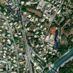 Vue satellite de La Vielle Ferme à Saint-Sauveur