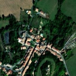 Vue satellite de Aire de camping-car de Monbahus à Monbahus