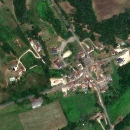 Vue satellite de Camping des Bastides à Gavaudun