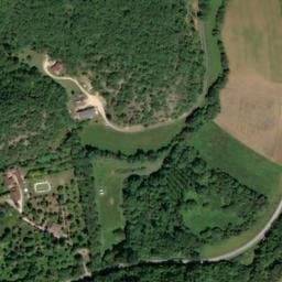 Vue satellite de Camping Moulin de Laborde à Duravel