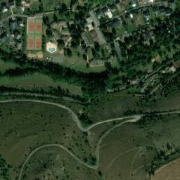 Vue satellite de Le Coulagnet à Montrodat