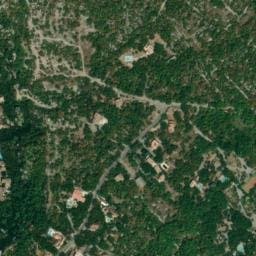 Vue satellite de Les Roulottes de Saint-Cerice à Saint-Germain