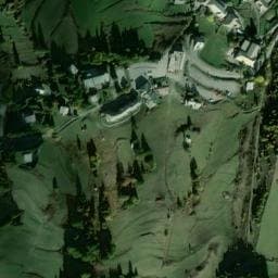 Vue satellite de Aire de camping-car à Crévoux (2) à Crévoux