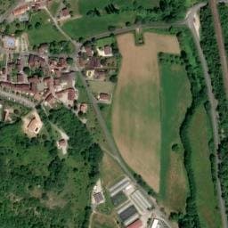 Vue satellite de Parking Place de la Mairie à Nuzéjouls