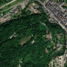 Vue satellite de Aire de camping-car à Mouret à Mouret