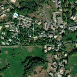 Vue satellite de Camping Le Verger à Saint-Sauveur