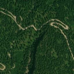 Vue satellite de Cabane des Espagnols à Crévoux