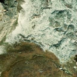 Vue satellite de Source de Fonte Nera à Saint-Paul-sur-Ubaye