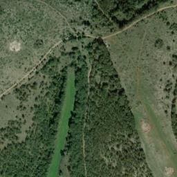 Vue satellite de Toilettes publiques de Pech laglaire à Gréalou