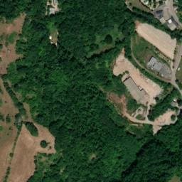 Vue satellite de Glamping Terre Rouge à Mouret