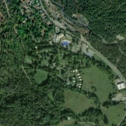 Vue satellite de Les Airelles à Saint-Sauveur