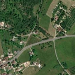 Vue satellite de Camping Les Graves à Francoulès