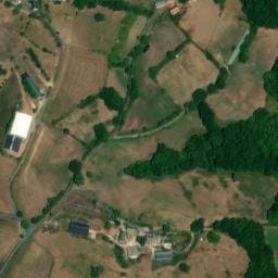 Vue satellite de Les Yourtes de Sébrazac à Bessuéjouls