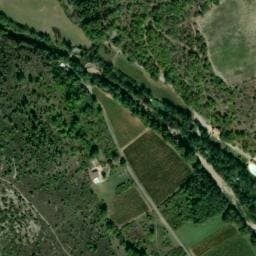 Vue satellite de Camping les Acacias à Montréal