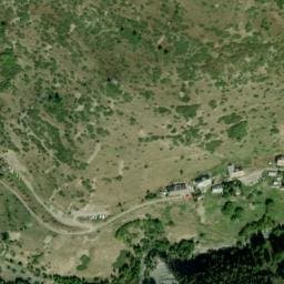 Vue satellite de Gîte Les Granges Fouillouse à Saint-Paul-sur-Ubaye