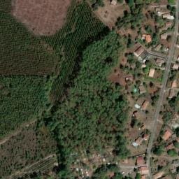 Vue satellite de Le Bilos à Lugos