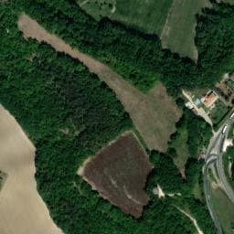 Vue satellite de Aire de repos à Moulinet à Moulinet