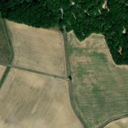 Vue satellite de Camping du lac à Moulinet