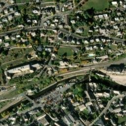 Vue satellite de Aire de camping-car à Mende à Mende