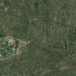 Vue satellite de Camping Olé camp à Uzer