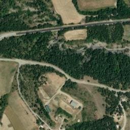 Vue satellite de Camping du Chevalet à Saint-Pierre-d'Argençon