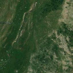Vue satellite de Cabane du Crachet à Crévoux