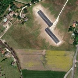 Vue satellite de Aire de service pour camping-car de Monflanquin à Monflanquin