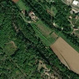 Vue satellite de Camping Le Moulinage à Montréal