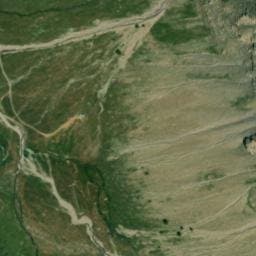 Vue satellite de Cabane des Issalps à Crévoux