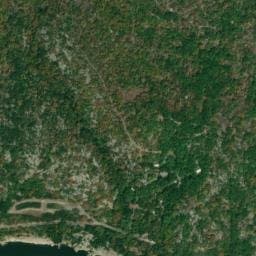 Vue satellite de Camping aire naturelle Servière à Balazuc