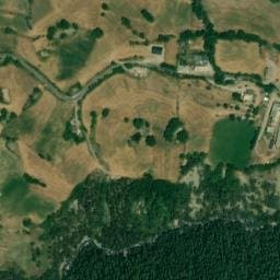 Vue satellite de Camping à la ferme à Saint-Sauveur